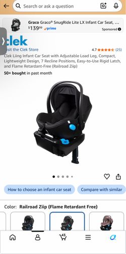 Infant car seat NEW