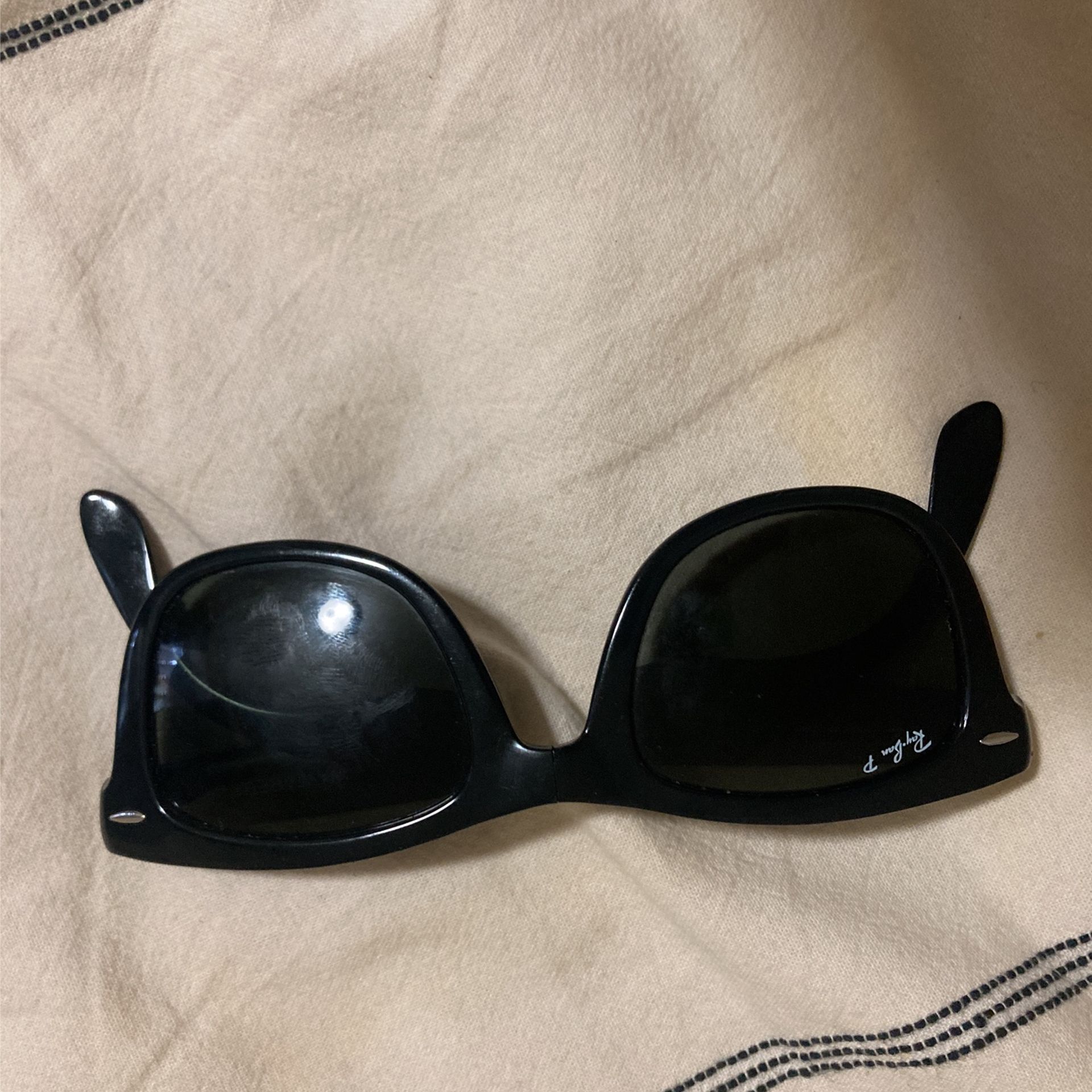Ray Ban Polarized Folding Wayfarer Sunglasses