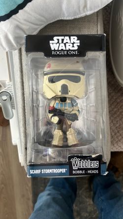 Scarif Stormtrooper Wobblers Funko Pop