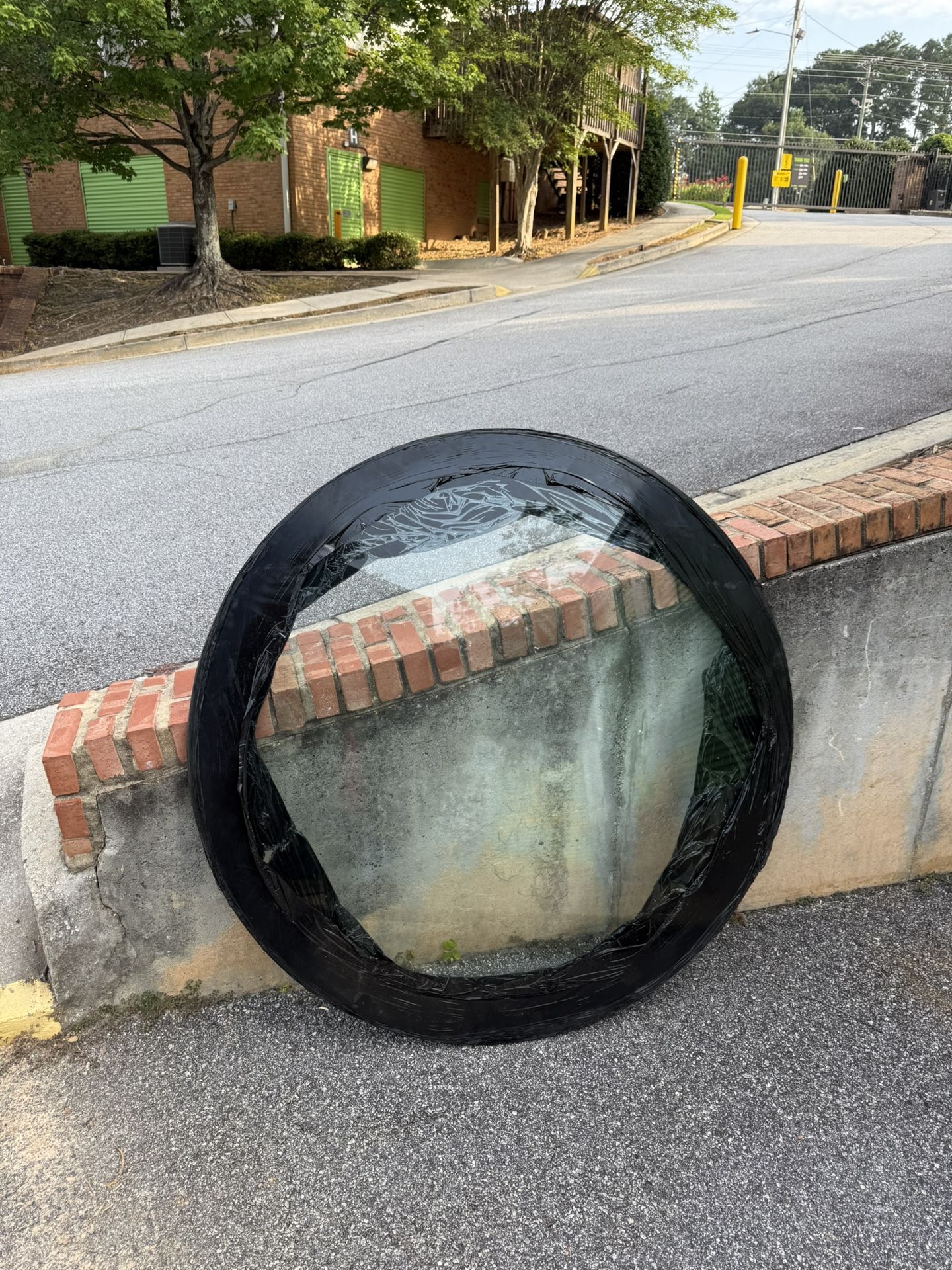 54” Table Top Tempered Glass Round 