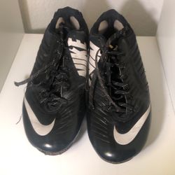 Black Nike Cleats Sz 12.5