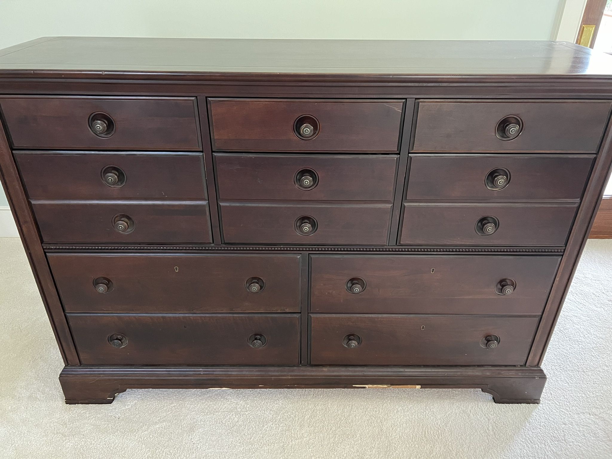 Brown Dresser By Stanley Furniture