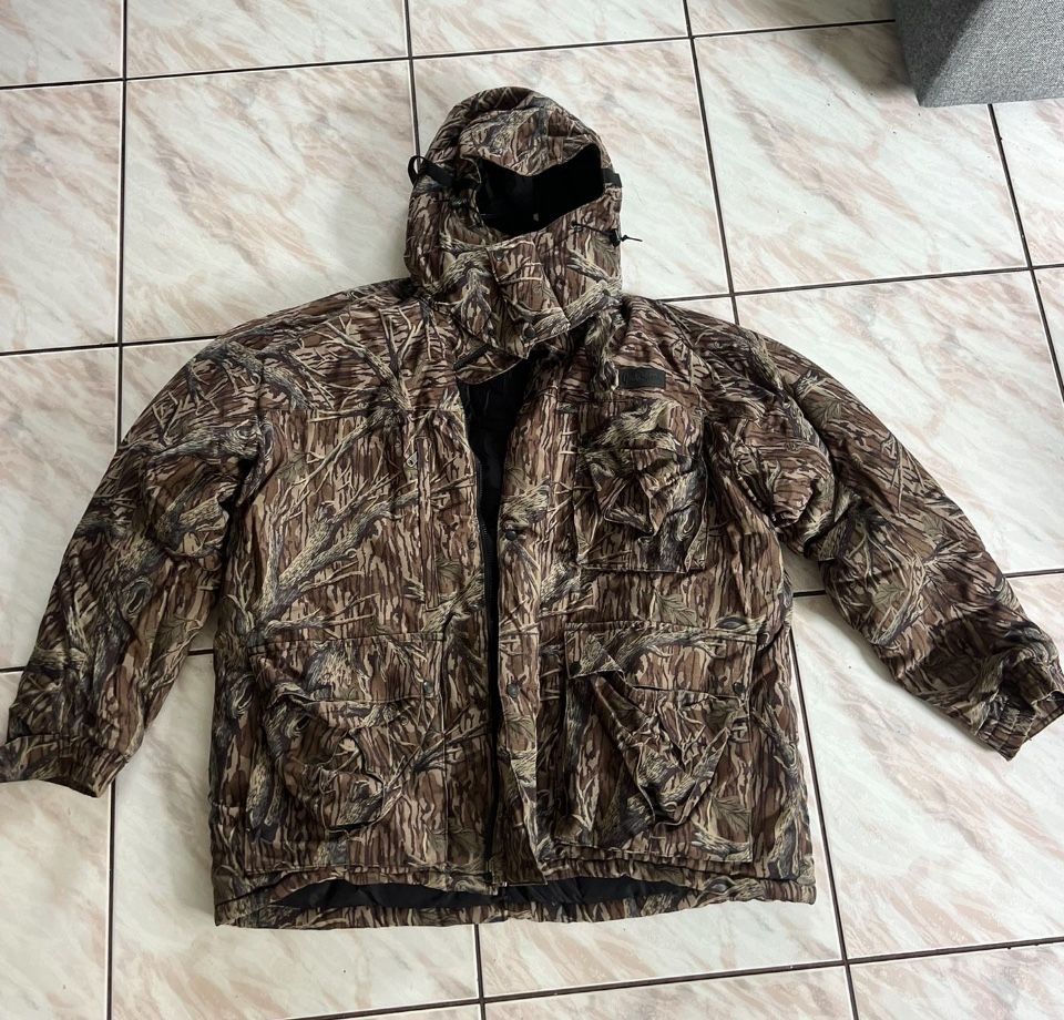 Mossy Oak Hoodie Jacket XXL Pants XXXXl Overall Men's Hunting Camouflage