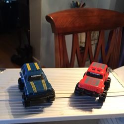 Two Toy Stompers 2.5 Inch Made In Hong Kong  Price Is For Both 