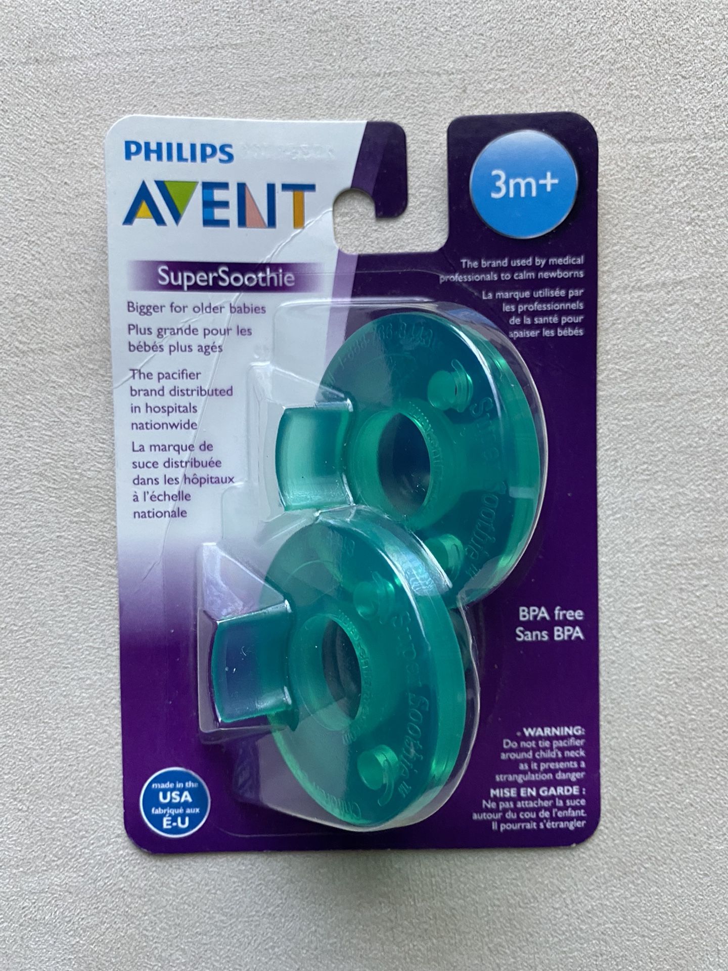 Philips Avent 3+ month Pacifiers