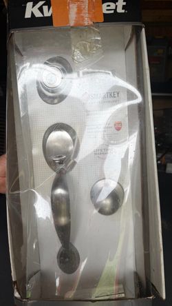 Kwikset SmartKey Door Lock Handle Set