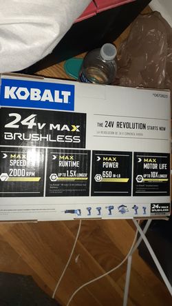 Kobalt 24volt drill