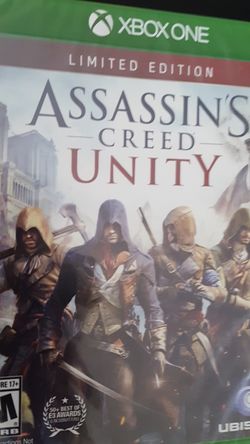 New unopened Xbox one assassins creed unity