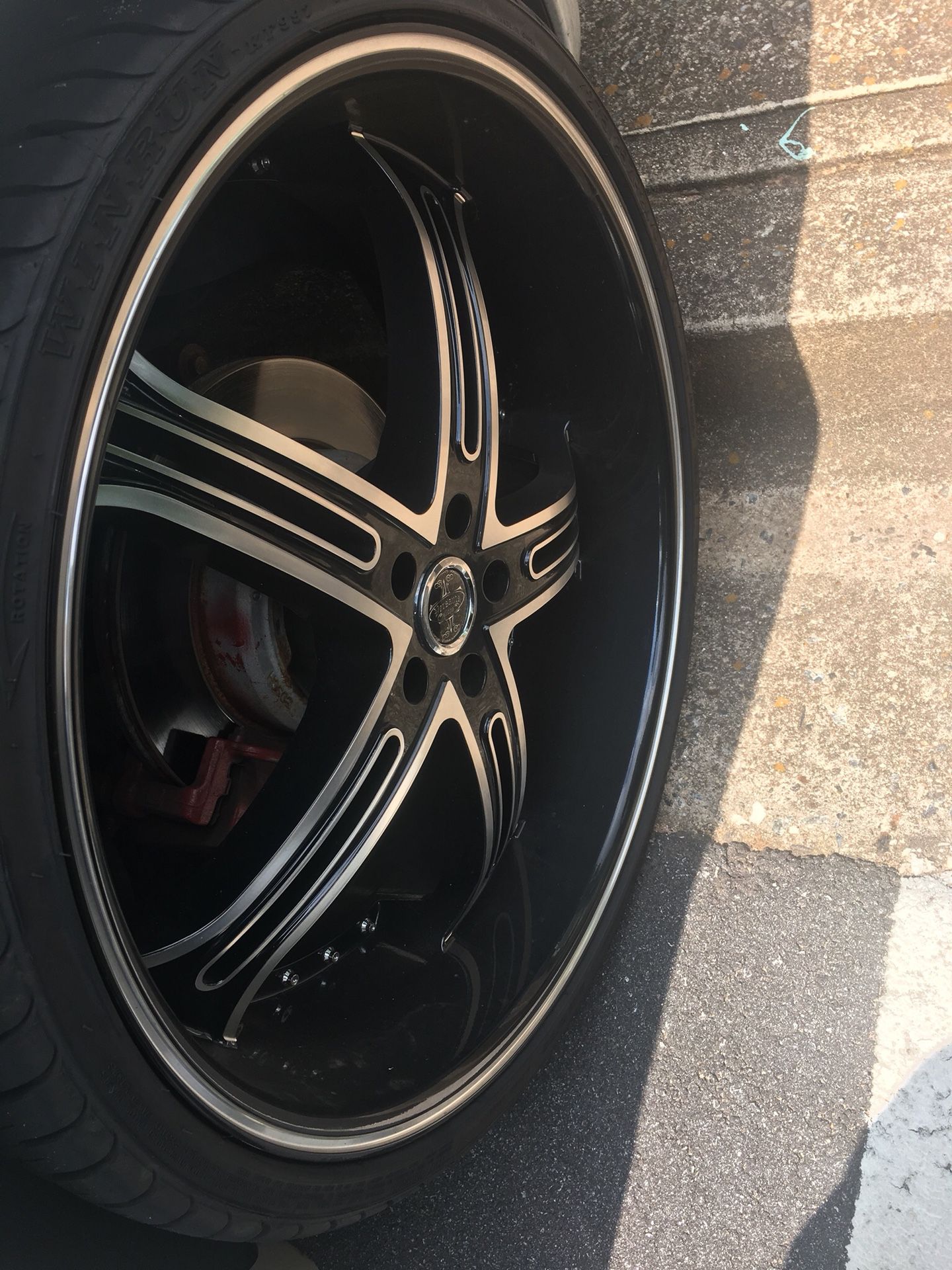 24 inch Versante Alloy wheels