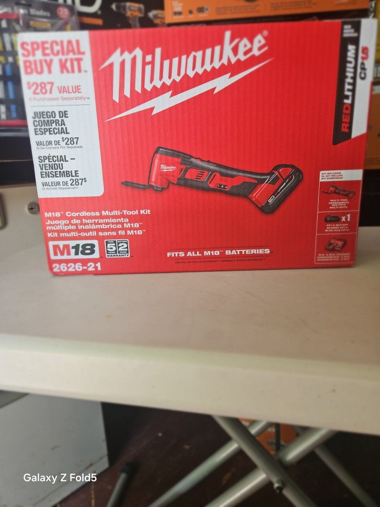 The MILWAUKEE M18 Cordless Multi-Tool