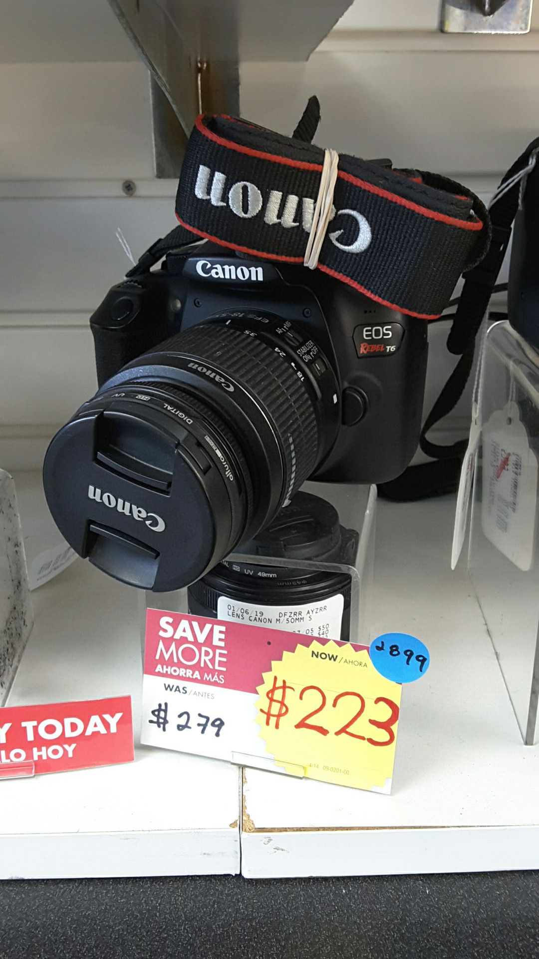 Camera Digital Canon with extra Lens