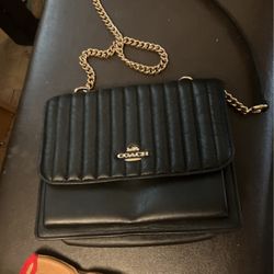 coach quilted. crossbody