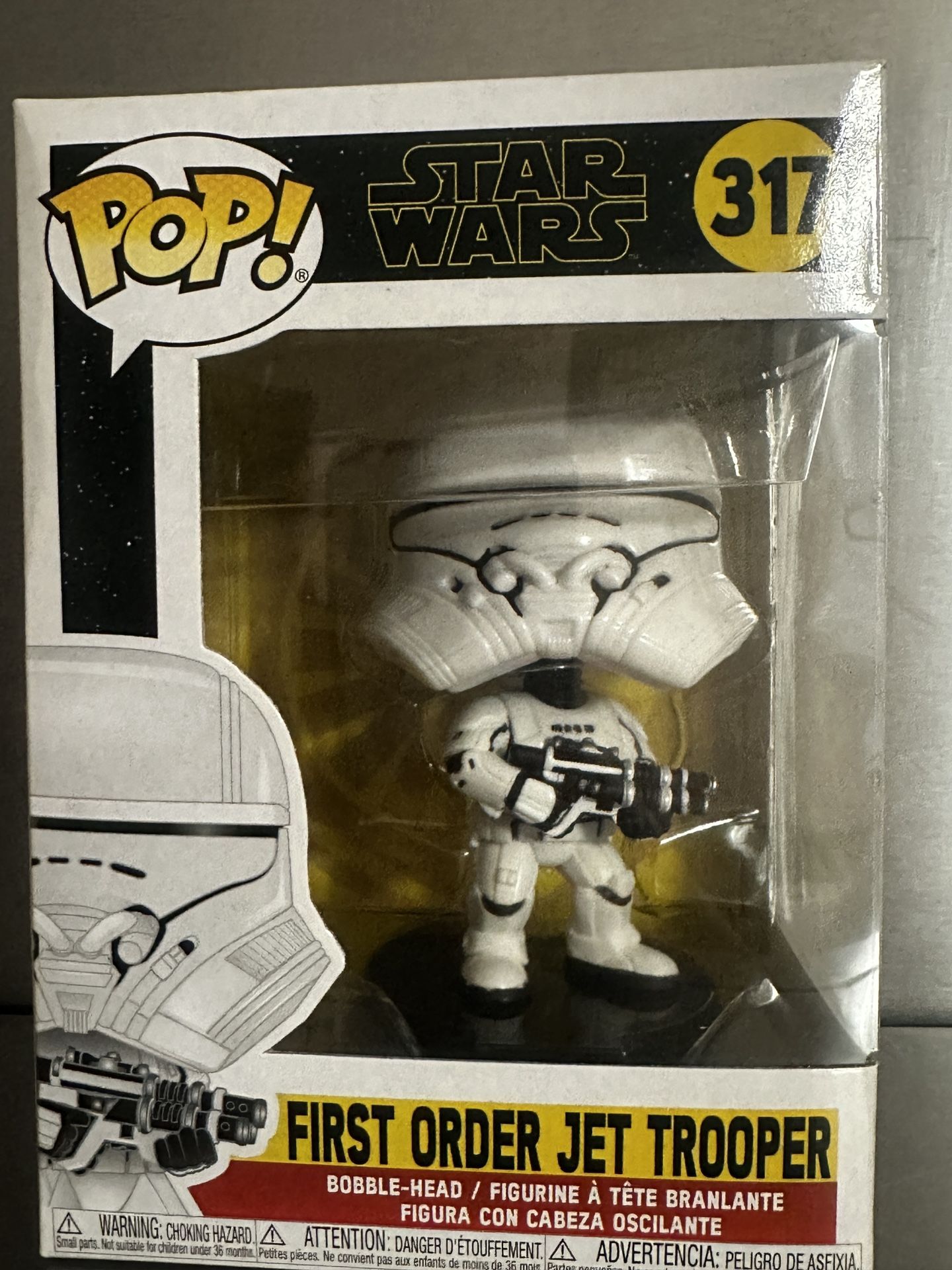 Star Wars First Order Jet Trooper 317 Funko Pop 