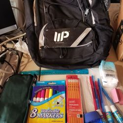 Westernpack Backpack Full Of School Supplies