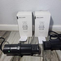 TWO Automatic Pop Up Space Saver Outlet 4 Outlets JGSTKCITY Wireless Charging 

Color: BLACK 
Fits 3.15inch(80mm) hole size

