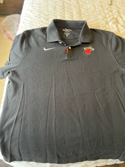 Miami Heat NBA Black Polo