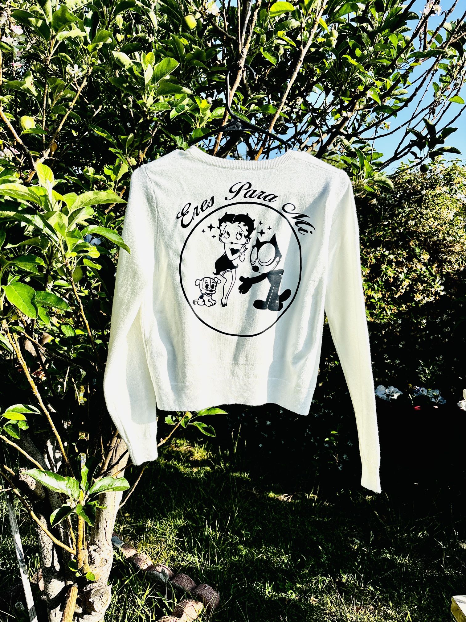 Betty Boop /Felix The Cat Cardigan