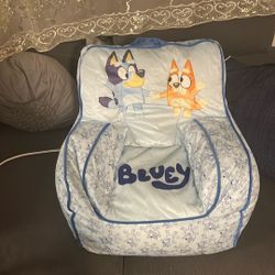 Bluey Mini Soft Beanie Bag Chair For Kids