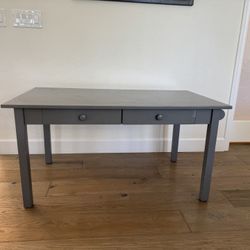 Children’s Gray Pottery Barn Desk