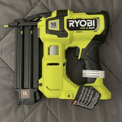 RYOBI ONE+ HP 18V 18-Gauge Brushless Cordless AirStrike Brad Nailer