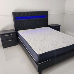 Queen Bedroom Set - Juego De Cuarto Queen 