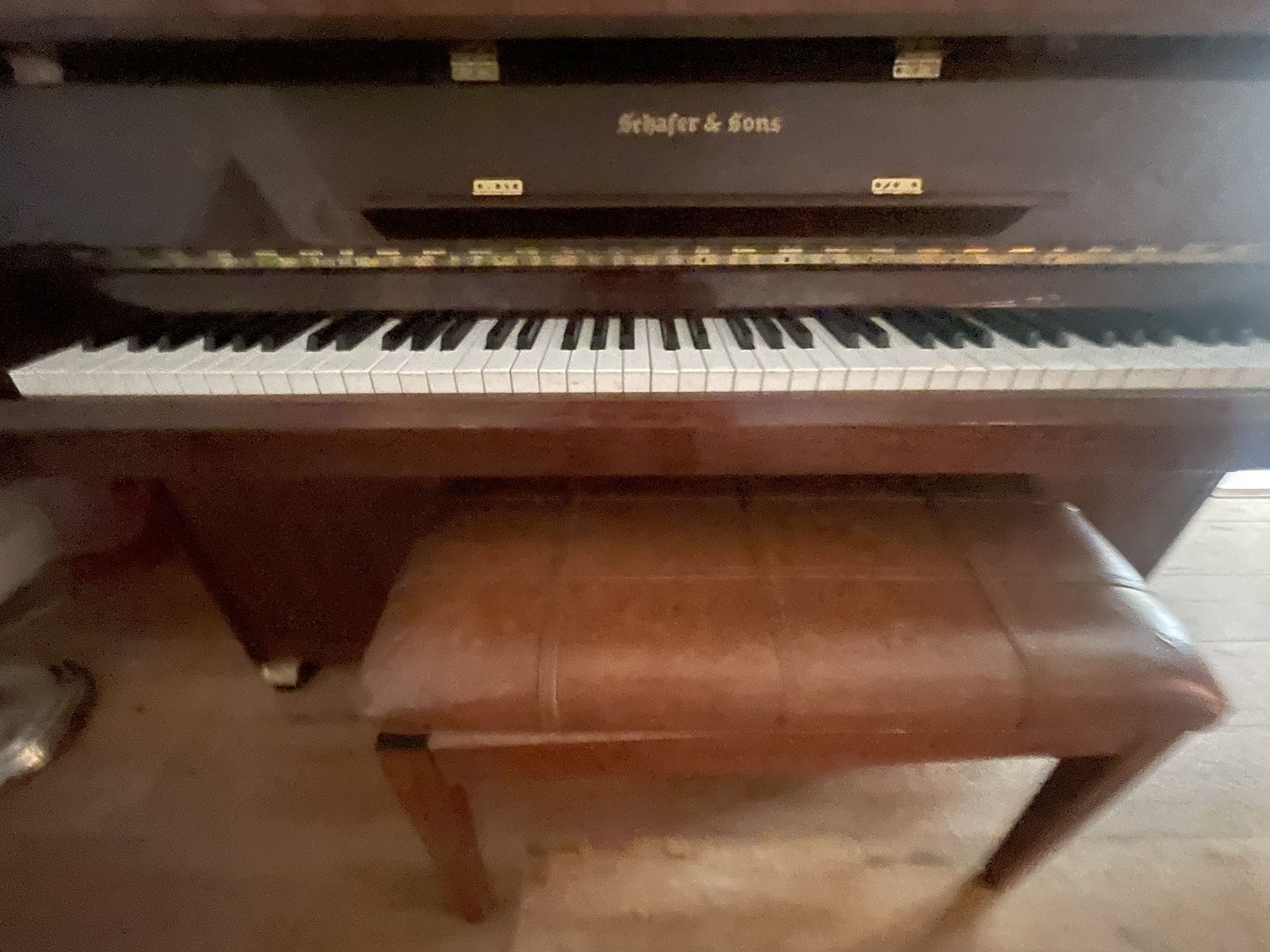 Schafer & Sons Piano β A Timeless Treasure!** πΉ