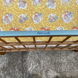 Antique Port-A-Crib