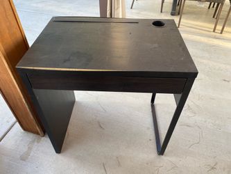 Black Brown Ikea Desk