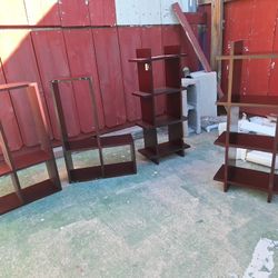 Set Of Wood Shelves 