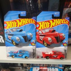 Hot Wheels HW Drag Strip ‘40 Ford Pickup Blue