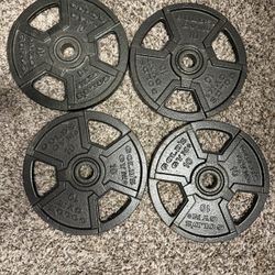 Weights - 4 X 10Lbs Weights 