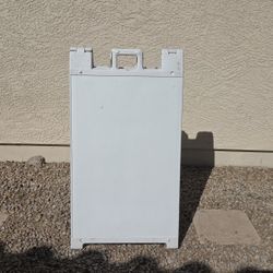 A Frame Plastic Sign Board