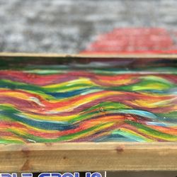 One of a kind charcuterie/ serving tray