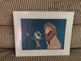Disney 1995 Lion King Commemorative Lithograph
