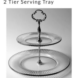 2 Tier Serving Tray