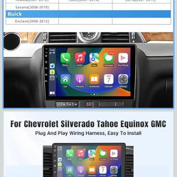 Tablet Radio For GM 2007-2013 Plug And Play