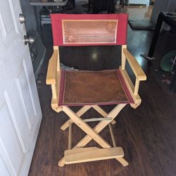 Leather Directors Chair 