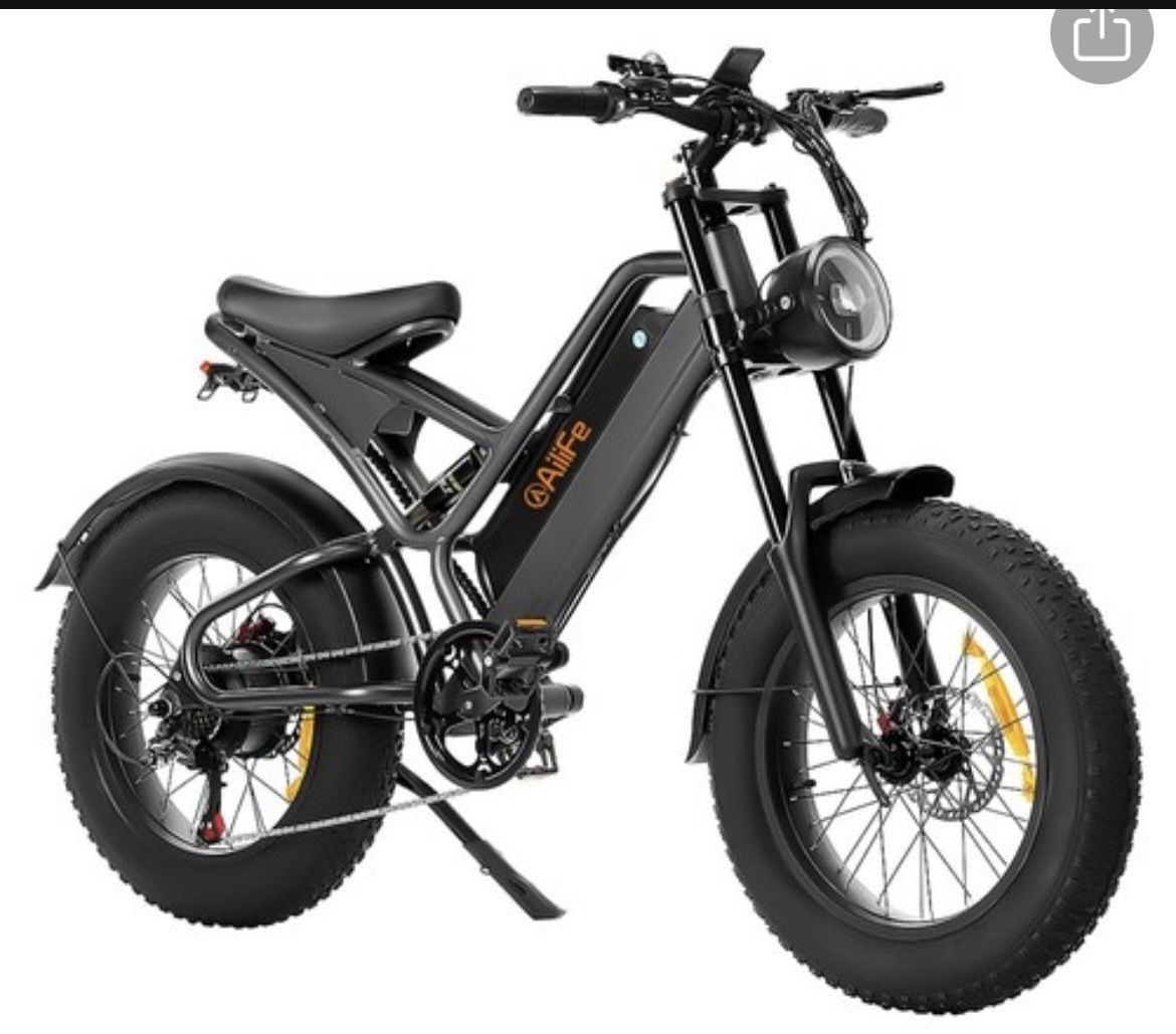 Ailife X20b 20 Inch Fat Tire Electric Bicycle 