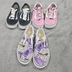 3 Pares de Zapatos VANS Diferentes Tallas! Ver Fotos