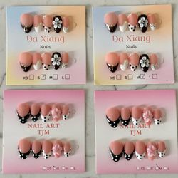 Small & Medium press on nails