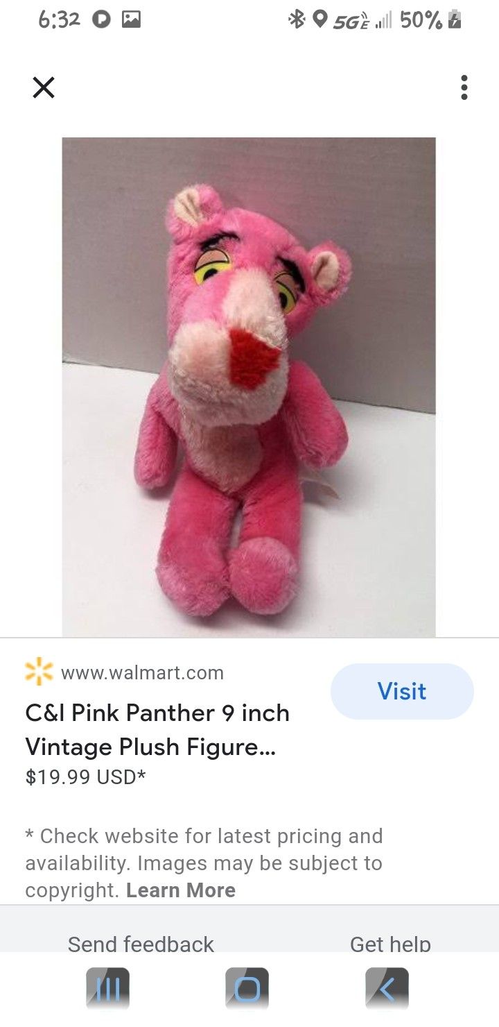 Vintage Pink Panther