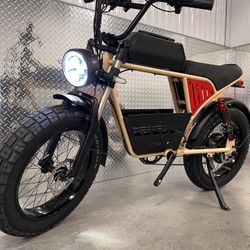 1500/2000 Watt Electric Bike w/Center Basket, 38mph, Full Suspension, Hydraulic Brakes 