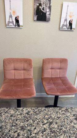 Pink Bar Stools