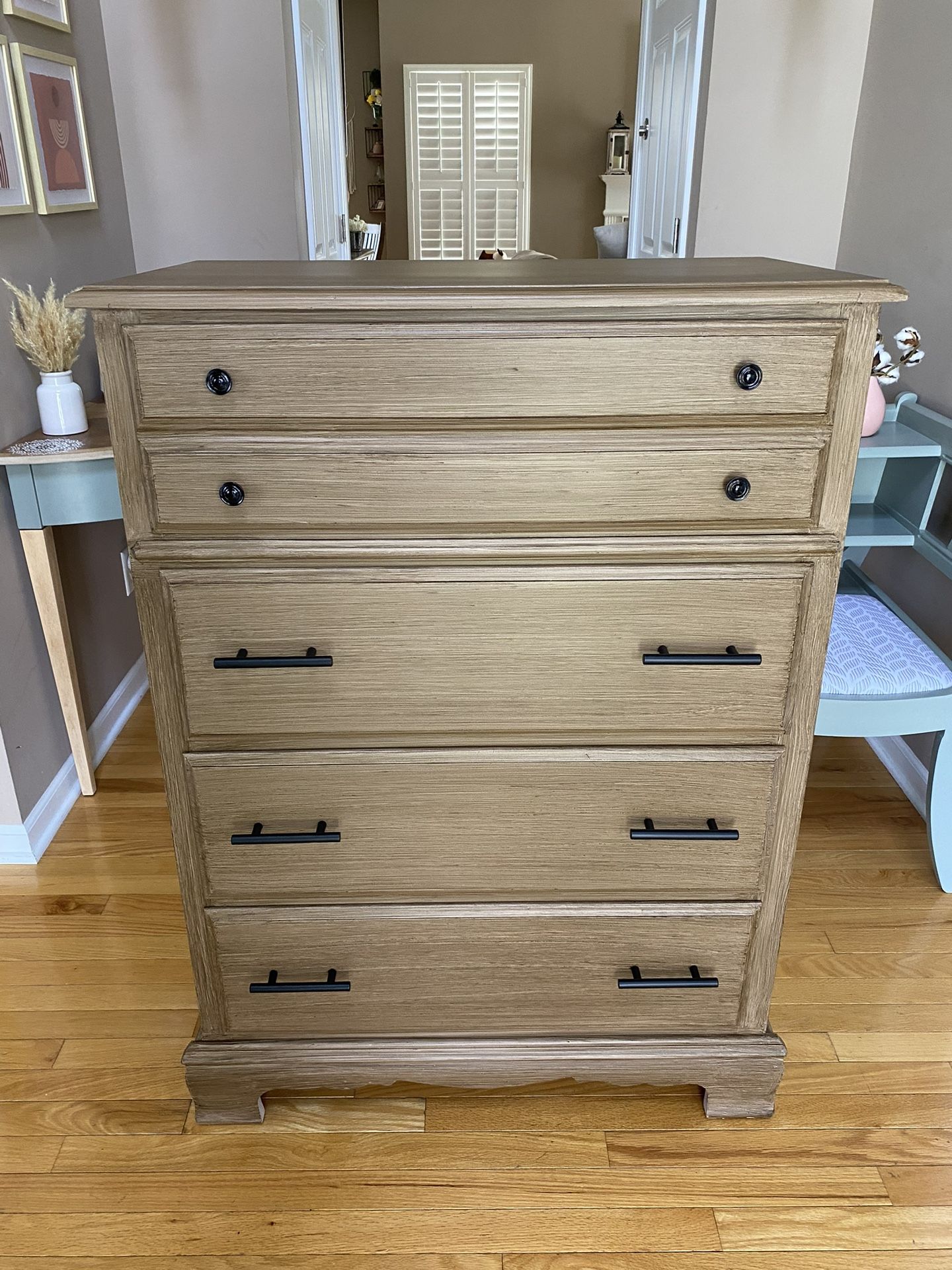 Beautiful Tall Bassett Dresser 