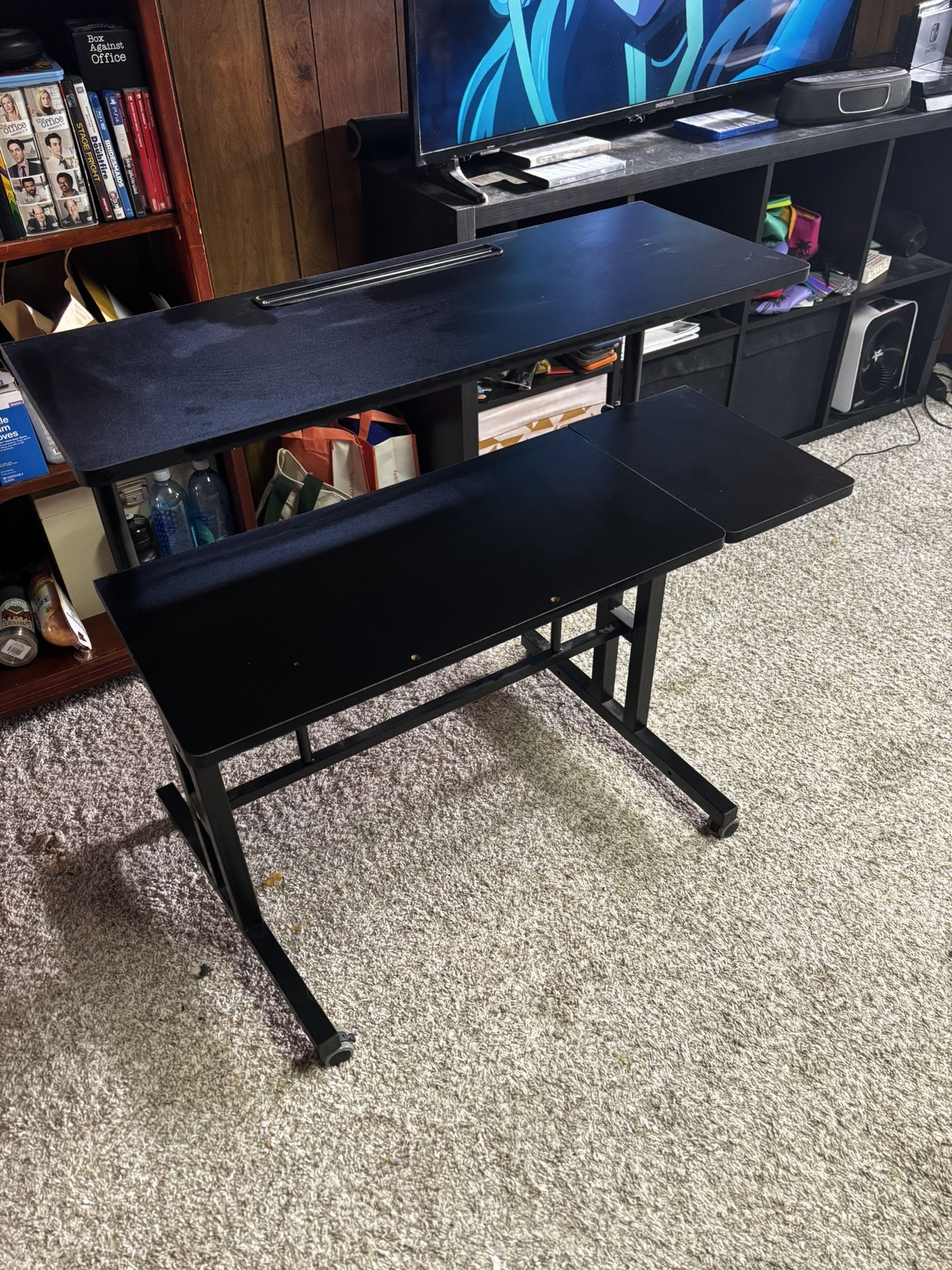 Adjustable Two Tier Desk