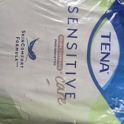 New 60 Tena Senstive Extra Coverage Pad