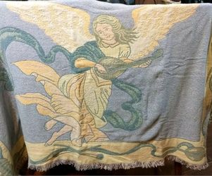 Angel Tapestry Throw Blanket