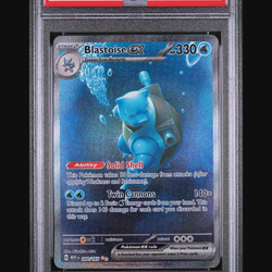 BLASTOISE EX 200/165 SPECIAL ILLUSTRATION RARE PSA 10