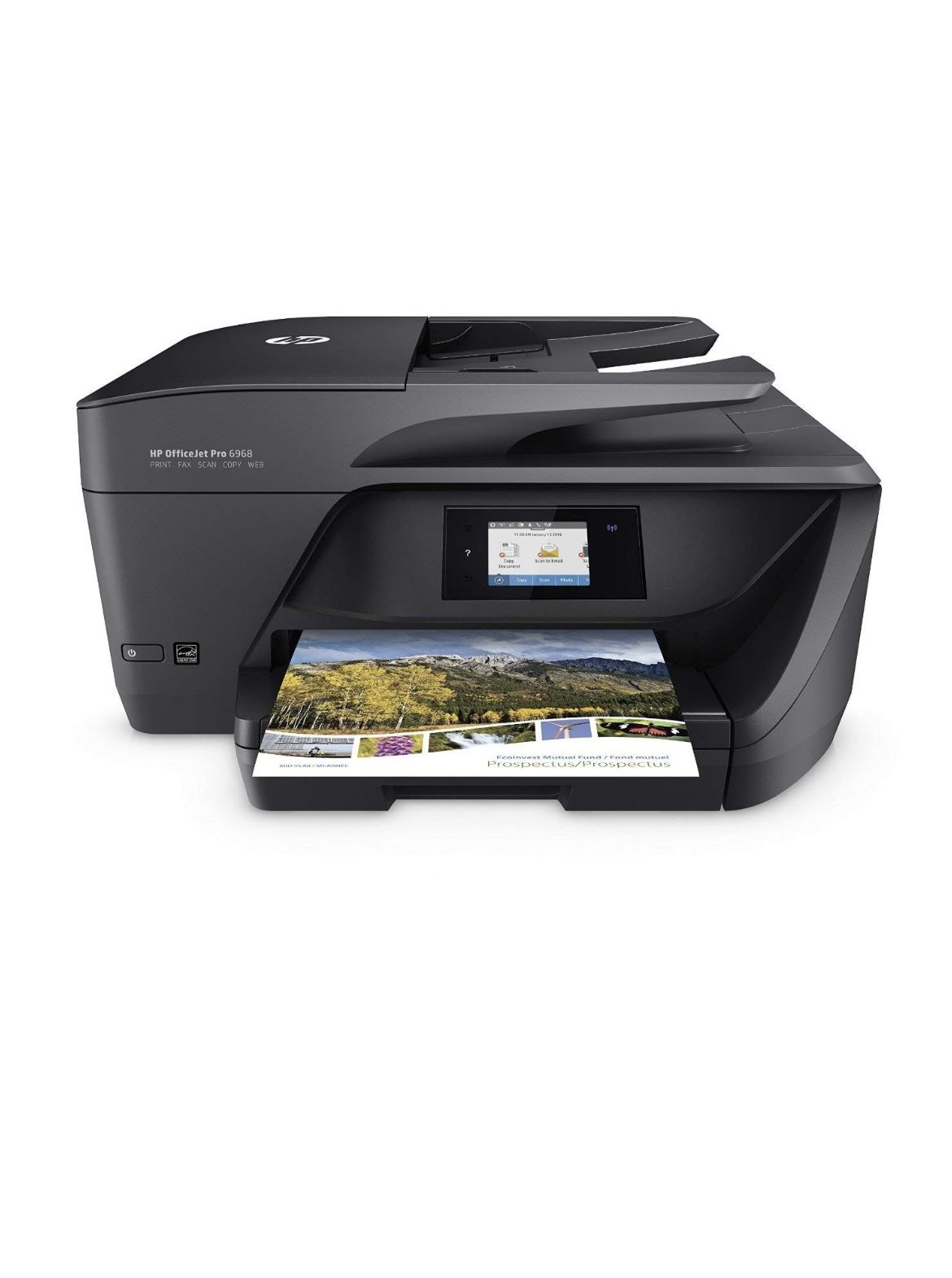 HP OfficeJet Pro 6968 All-in-One Wireless Printer with Mobile Printing, Instant Ink Ready (T0F28A) (Printer Only)