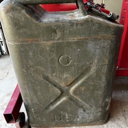 Metal 5 gallon Jerry can